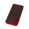 Mey İthalat®  Samsung Galaxy A25 5G Kılıf Montreal Silikon Kapak - Kırmızı