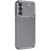 Mey İthalat®  Samsung Galaxy A26 Kılıf Auto Focus Karbon Kapak - Gri