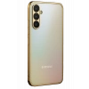 Mey İthalat®  Samsung Galaxy A34 5G Kılıf  Lensli Silikon - Gold