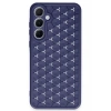 Mey İthalat®  Samsung Galaxy A35 5G Kılıf Petek Silikon Kapak - Lacivert