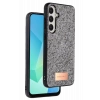 Mey İthalat®  Samsung Galaxy A36 Bright Simli Kapak - Gümüş