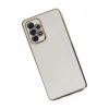 Mey İthalat®  Samsung Galaxy A52 Kılıf Volet Silikon - Beyaz
