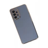 Mey İthalat®  Samsung Galaxy A52 Kılıf Volet Silikon - Mavi