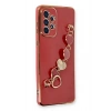 Mey İthalat®  Samsung Galaxy A53 5G Kılıf Esila Silikon - Kırmızı
