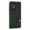 Mey İthalat®  Samsung Galaxy A53 5G Kılıf Loop Deri Silikon - Yeşil