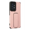 Mey İthalat®  Samsung Galaxy A53 5G Kılıf Mega Standlı Silikon - Pudra