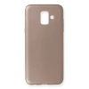 Mey İthalat®  Samsung Galaxy A6 2018 Kılıf First Silikon - Rose Gold