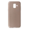 Mey İthalat®  Samsung Galaxy A6 2018 Kılıf First Silikon - Rose Gold