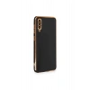 Mey İthalat®  Samsung Galaxy A70 Kılıf Volet Silikon - Siyah