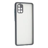 Mey İthalat®  Samsung Galaxy A71 Kılıf Montreal Silikon Kapak - Gri