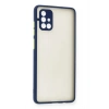 Mey İthalat®  Samsung Galaxy A71 Kılıf Montreal Silikon Kapak - Lacivert