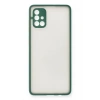 Mey İthalat®  Samsung Galaxy A71 Kılıf Montreal Silikon Kapak - Yeşil
