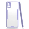 Mey İthalat®  Samsung Galaxy A71 Kılıf Platin Silikon - Lila