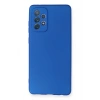 Mey İthalat®  Samsung Galaxy A72 Kılıf First Silikon - Mavi