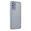 Mey İthalat®  Samsung Galaxy A72 Kılıf Montreal Silikon Kapak - Gri