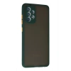 Mey İthalat®  Samsung Galaxy A72 Kılıf Montreal Silikon Kapak - Koyu Yeşil