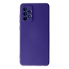 Mey İthalat®  Samsung Galaxy A72 Kılıf Nano içi Kadife Silikon - Mor