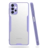 Mey İthalat®  Samsung Galaxy A72 Kılıf Platin Silikon - Lila