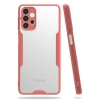 Mey İthalat®  Samsung Galaxy A72 Kılıf Platin Silikon - Pembe