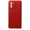 Mey İthalat®  Samsung Galaxy A91 / S10 Lite Kılıf First Silikon - Bordo