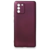 Mey İthalat®  Samsung Galaxy A91 / S10 Lite Kılıf First Silikon - Mürdüm