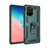 Mey İthalat®  Samsung Galaxy A91 / S10 Lite Kılıf Sofya Yüzüklü Silikon Kapak - Yeşil