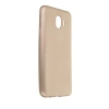 Mey İthalat®  Samsung Galaxy J4 Kılıf First Silikon - Gold