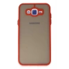 Mey İthalat®  Samsung Galaxy J7 Kılıf Montreal Silikon Kapak - Kırmızı
