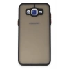 Mey İthalat®  Samsung Galaxy J7 Kılıf Montreal Silikon Kapak - Siyah