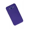 Mey İthalat®  Samsung Galaxy J7 Kılıf Nano içi Kadife Silikon - Mor