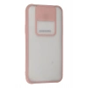 Mey İthalat®  Samsung Galaxy J7 Kılıf Palm Buzlu Kamera Sürgülü Silikon - Pembe