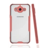 Mey İthalat®  Samsung Galaxy J7 Kılıf Platin Silikon - Pembe
