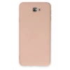 Mey İthalat®  Samsung Galaxy J7 Prime Kılıf Nano içi Kadife Silikon - Pudra