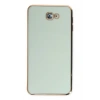 Mey İthalat®  Samsung Galaxy J7 Prime Kılıf Volet Silikon - Açık Yeşil