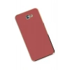 Mey İthalat®  Samsung Galaxy J7 Prime Kılıf Volet Silikon - Kırmızı