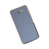 Mey İthalat®  Samsung Galaxy J7 Prime Kılıf Volet Silikon - Mavi