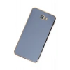 Mey İthalat®  Samsung Galaxy J7 Prime Kılıf Volet Silikon - Mavi