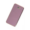 Mey İthalat®  Samsung Galaxy J7 Prime Kılıf Volet Silikon - Mor