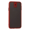 Mey İthalat®  Samsung Galaxy J7 Pro / J730 Kılıf Montreal Silikon Kapak - Kırmızı