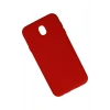 Mey İthalat®  Samsung Galaxy J7 Pro / J730 Kılıf Nano içi Kadife Silikon - Kırmızı