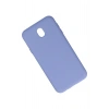 Mey İthalat®  Samsung Galaxy J7 Pro / J730 Kılıf Nano içi Kadife Silikon - Lila