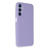 Mey İthalat®  Samsung Galaxy M15 Kılıf First Silikon - Lila