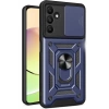Mey İthalat®  Samsung Galaxy M15 Kılıf Pars Lens Yüzüklü Silikon - Lacivert