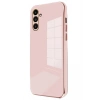 Mey İthalat®  Samsung Galaxy M15 Kılıf Volet Silikon - Pembe
