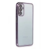 Mey İthalat®  Samsung Galaxy M23 Kılıf  Lensli Silikon - Mor