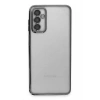 Mey İthalat®  Samsung Galaxy M23 Kılıf  Lensli Silikon - Siyah