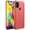 Mey İthalat®  Samsung Galaxy M31 Kılıf Nano içi Kadife Silikon - Kiremit