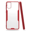 Mey İthalat®  Samsung Galaxy M31 Kılıf Platin Silikon - Kırmızı