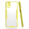 Mey İthalat®  Samsung Galaxy M31S Kılıf Platin Silikon - Sarı