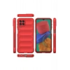 Mey İthalat®  Samsung Galaxy M33 Kılıf Optimum Silikon - Kırmızı